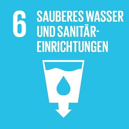 Sauberes Wasser und Sanitaereinrichtungen